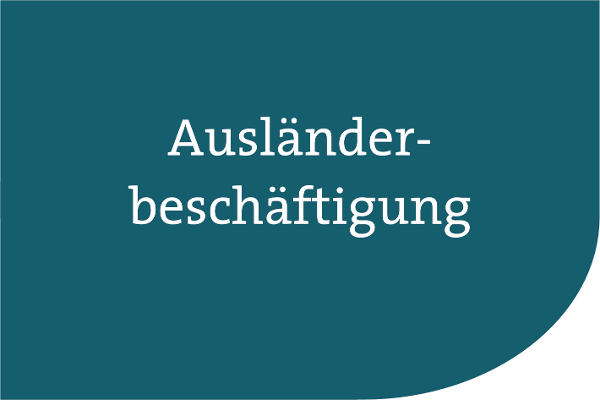 Ausländerbeschäftigung