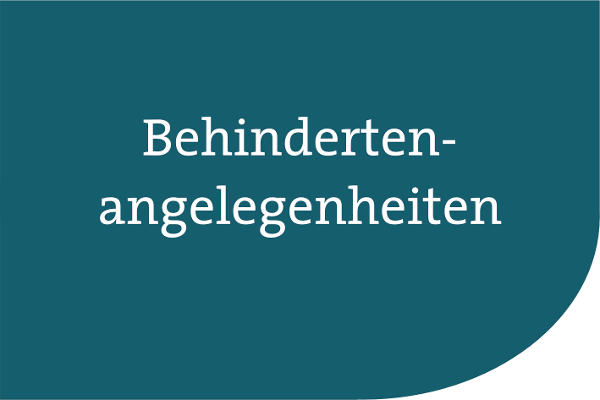 Behindertenangelegenheiten