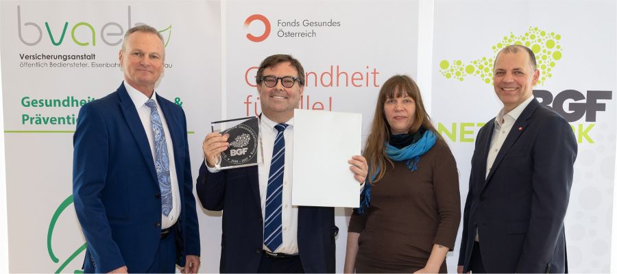 Verleihung Gütesiegel